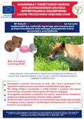 Informacja o szczepieniu lisów wolno żyjących przeciwko wściekliźnie 